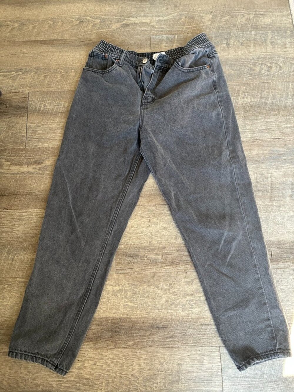 Washed Charcoal Relaxed Fit Jeans